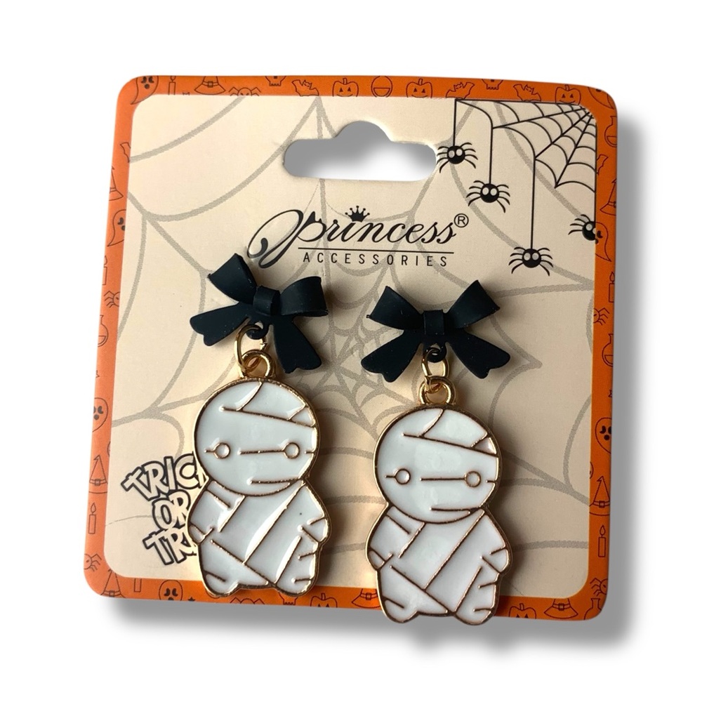 Lightweight Halloween Earrings Cute Mummies Costume Jewlery Festive Accessories